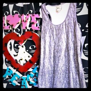 *5 for $25* EUC Pink Rose silver sequin dress LRG